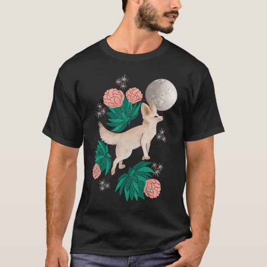 Vreemd leuk fennec vos t-shirt (Voorkant)