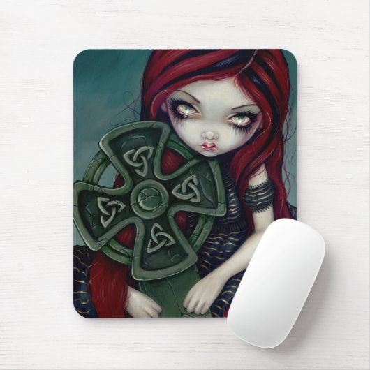 Vreemd Londense keizerlijke fee-celtic Mousepad Muismat (Met muis)