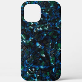 Vreemd mozaïek over de donkere achtergrond en wazi Case-Mate iPhone case