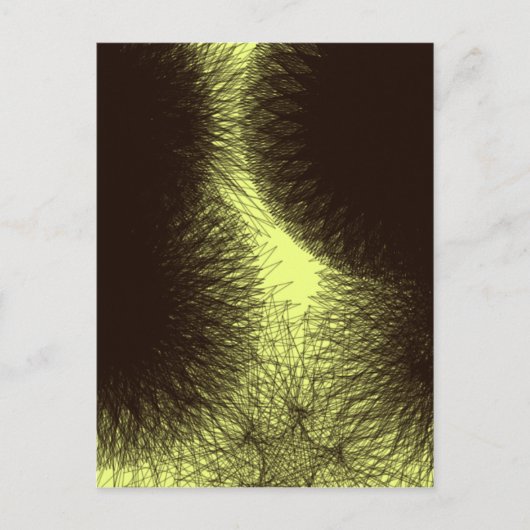 vreemd mysterie 576 abstracte kunst briefkaart (Voorkant)