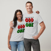 Vreemd om de nummer één grappige T-shirt te zijn (Unisex)