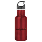 Vreemd Perfecte Vlinder Waterfles (Voorkant)