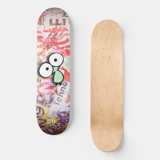 VREEMD PERSOONLIJK SKATEBOARD (Voorkant)