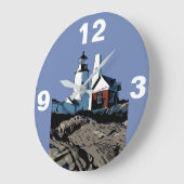 VREEMD PUNTLICHT GROTE KLOK (Hoek)