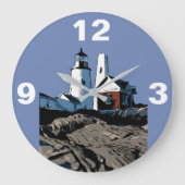 VREEMD PUNTLICHT GROTE KLOK (Voorkant)