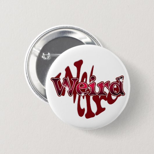 vreemd ronde button 5,7 cm (Voorkant /achterkant)