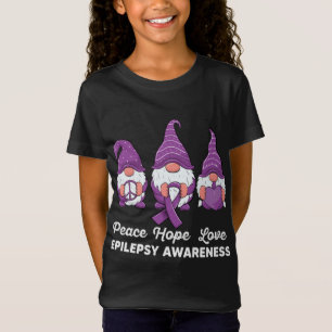 Vreemd schattige Gnomen Vrede hoop liefde voor epi T-shirt