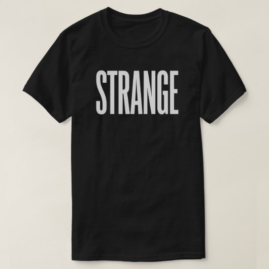Vreemd shirt #1 (Groot) (Design voorkant)