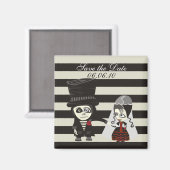 Vreemd Sla de datum op Magneet (Voorkant / Achterkant)