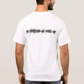 vreemd t-shirt (Achterkant)