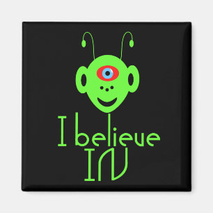 Vreemd vreemd monster magneet