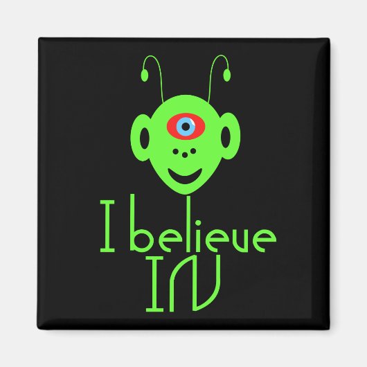 Vreemd vreemd monster magneet (Voorkant)