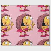 Vreemd werkpapier cadeaupapier (Vlak)