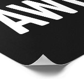 Vreemd wordt Geweldige grappig citaat Poster (Hoek)