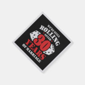 Vreemde 30e Jubileum paren getrouwd 30 jaar Servet (Hoek)