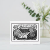 Vreemde  aardappeladvertentie briefkaart (Staand voorkant)