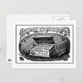 Vreemde  aardappeladvertentie briefkaart (Voorkant / Achterkant)