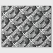 Vreemde  aardappeladvertentie cadeaupapier (Vlak)