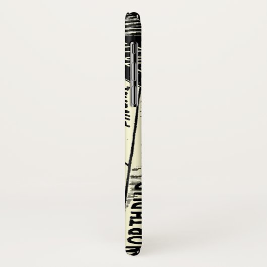 Vreemde  aardappeladvertentie Case-Mate iPhone case (Achterkant/links)