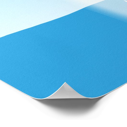 Vreemde Aliens Abduct Shark als Manatee Watts Poster (Hoek)