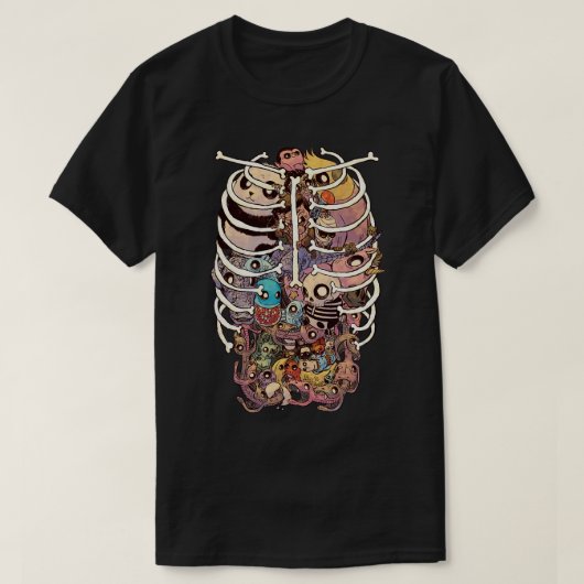 Vreemde anatomie t-shirt (Design voorkant)
