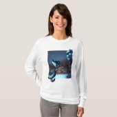 Vreemde balanceringsacties t-shirt (Voorkant volledig)