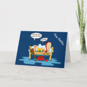 Vreemde Bedfellows (verjaardag) Kaart (Voorkant)