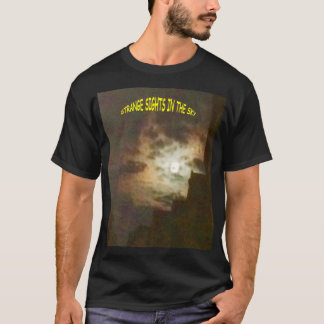 Vreemde bezienswaardigheden in de lucht t-shirt