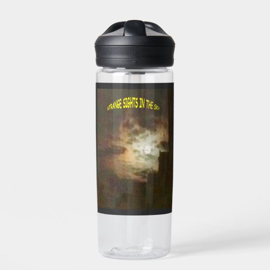 Vreemde bezienswaardigheden in de lucht waterfles (Voorkant)