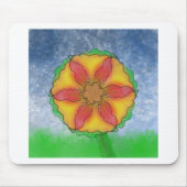 Vreemde Bloem Muismat (Voorkant)