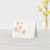 VREEMDE BLOEMEN Notecard No. 2 Kaart (Gele Bloem)