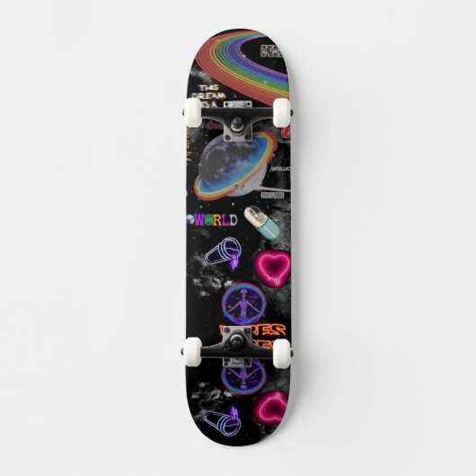 Vreemde buitenruimte, vreemdelingen persoonlijk skateboard (Voorkant)