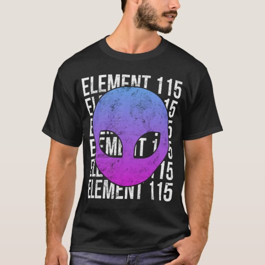 Vreemde buitenwereld samenzweringsgebied 51 UFO-el T-shirt (Voorkant)