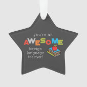 Vreemde dag van taalonderwijzers, Geweldige Ornament (voorkant)