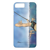 Vreemde Dag Visvangst Cartoon Case-Mate iPhone Case (Achterkant)