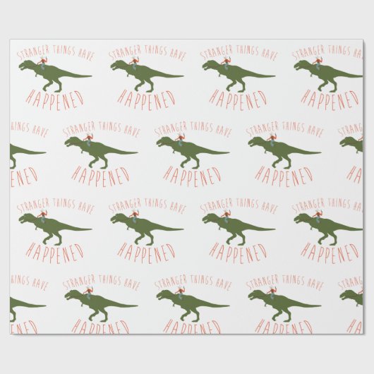 Vreemde dingen cadeaupapier (Vlak)