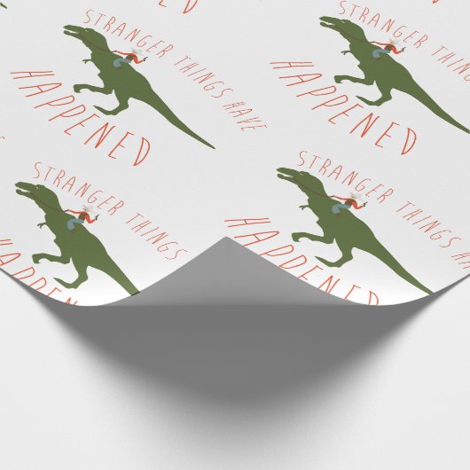 Vreemde dingen cadeaupapier (Hoek)