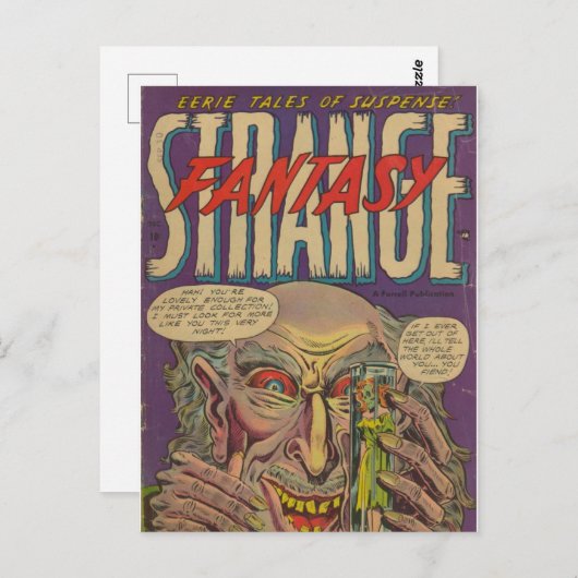 vreemde fantasie 2 briefkaart (Voorkant / Achterkant)