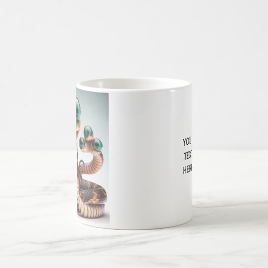 VREEMDE GELUKKIGE SLANG KOFFIEMOK (Center)