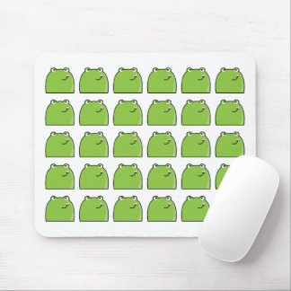 Vreemde Groene Kikker Patroon | Cute Dier Muismat