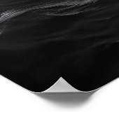 Vreemde haai in de stad | AI Art Poster (Hoek)