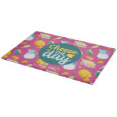 Vreemde kaas op de dag van de restauratie van het  snijplank (Hoek)