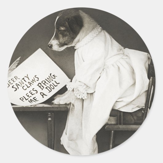 Vreemde kerstdagen verwacht vakantie ronde sticker (Voorkant)