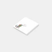 Vreemde kerstfeestdag post-it® notes (Schuin)