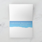 Vreemde Kerstmis Feestdagen Kaart (Binnen)