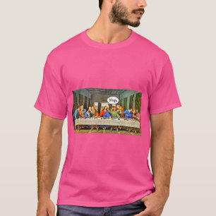 Vreemde kunstgeschiedenis Joke Da Vinci de laatste T-shirt