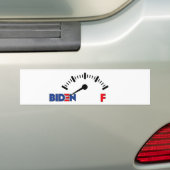 Vreemde, lege blikvanger op lege handen bumpersticker (Op auto)