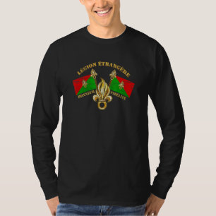 Vreemde Legioen Eer Trouw Franse Buitenlandse L T-shirt