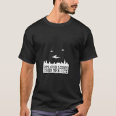 Vreemde lichten over de stad t-shirt (Voorkant)