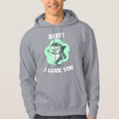 Vreemde liefde hoodie (Voorkant)